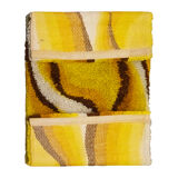 Tapis jaune 'Flames' Desso