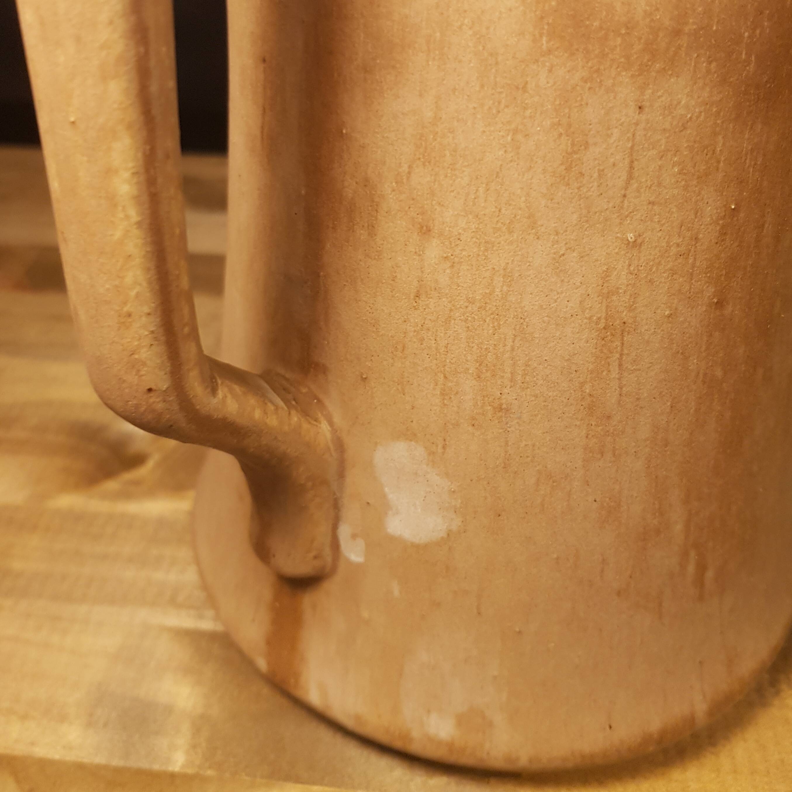 Terracotta pitcher