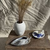 Vintage blue and white hand-held egg cup Poland D13