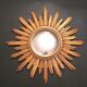 Mirror Sun gilded wood 59 cm, Deknudt