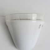 Italian sconces wall lamps  by Leucos with Murano glass, 1970s