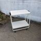 Folding rolling table, serving