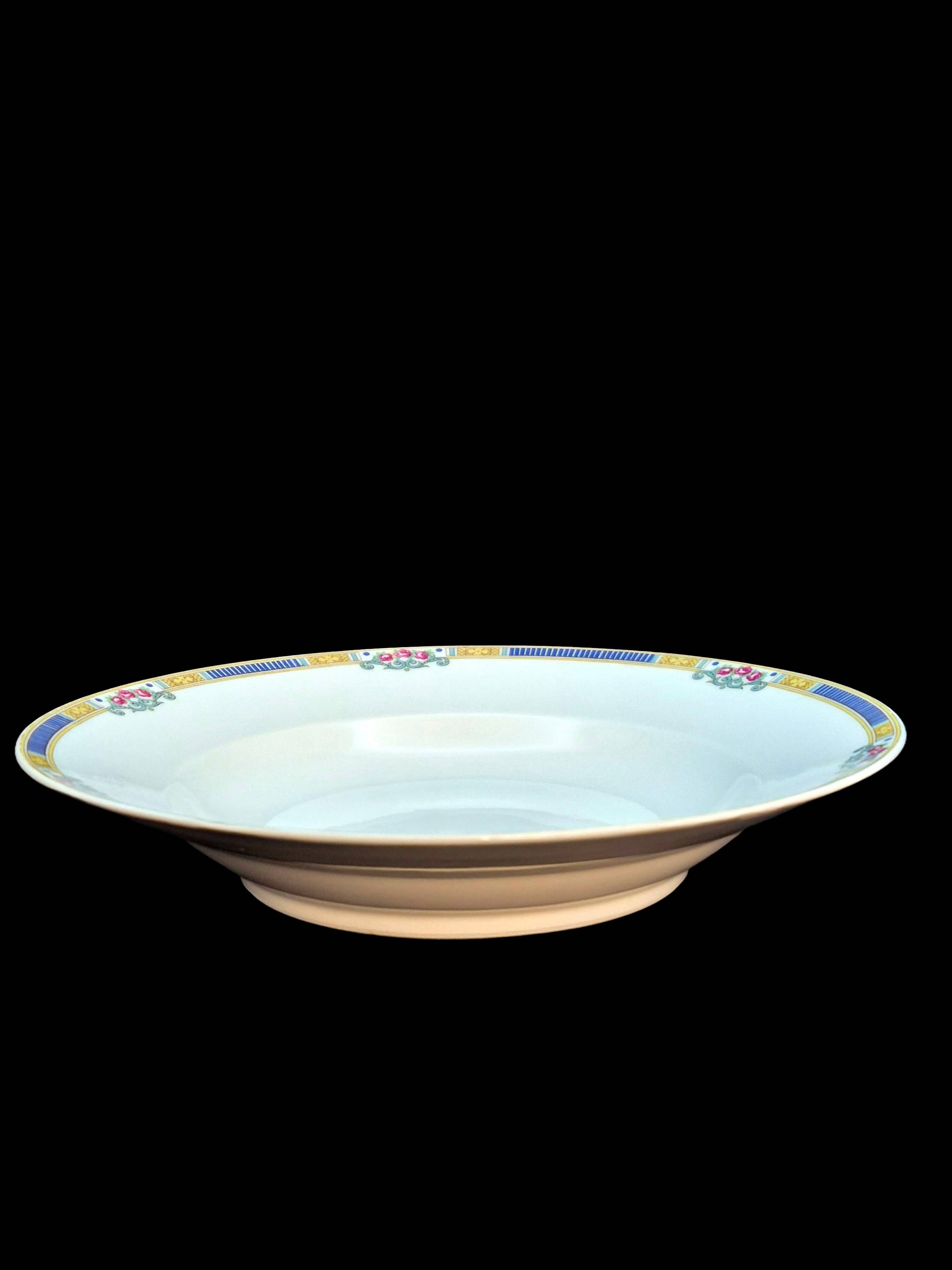 Set of 6 deep plates Bernardaud Limoges – Art Deco – A715