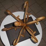 Old parrot coat rack