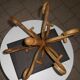 Old parrot coat rack