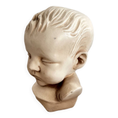Child bust made from resin by Antoine Paridon, signed 240 A.P.