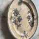 Tray ancient iron earth