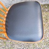 Series of 6 chairs bistrot menuet