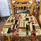 Série de 4 chaises scandinaves des années 50-60
