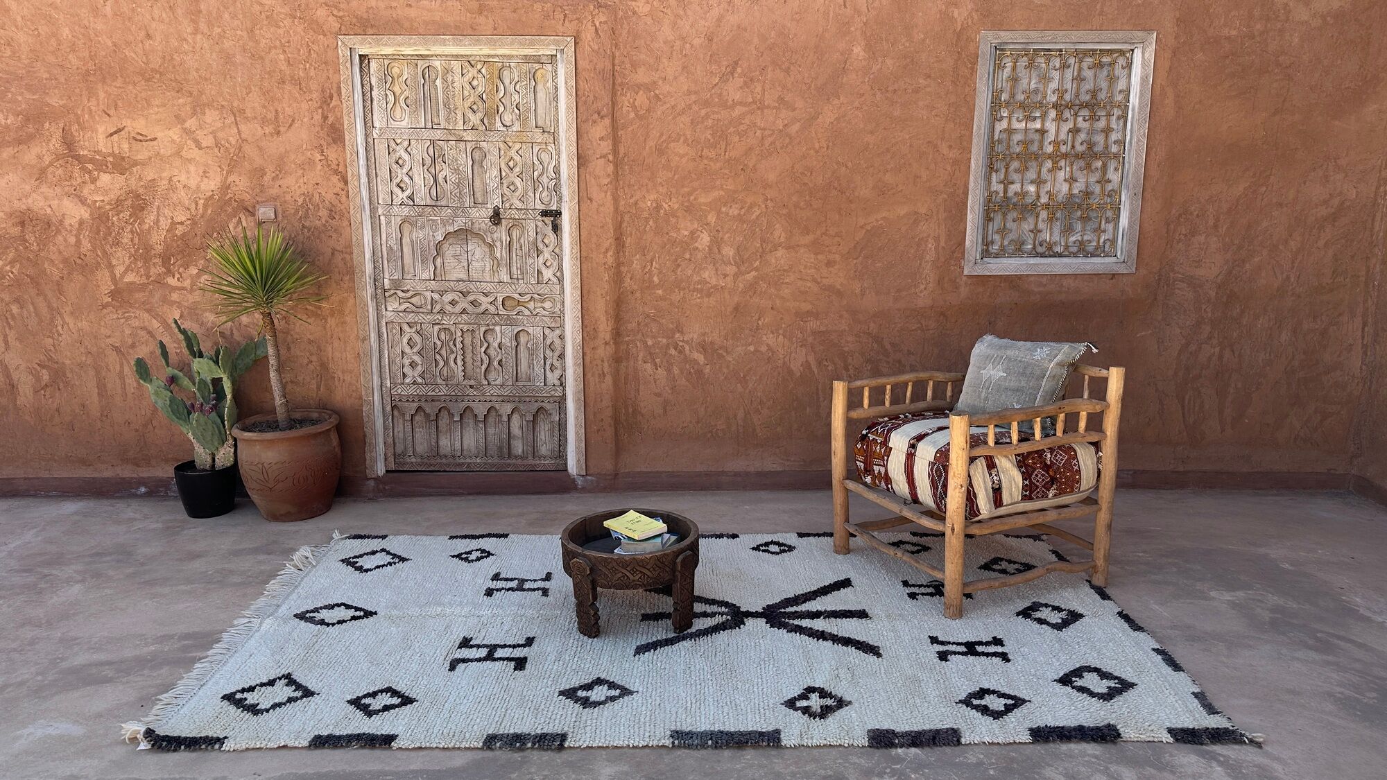 Moroccan carpet - 156 x 289 cm