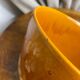 Glazed ceramic salad bowl