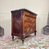 19th Century Restoration Period Flamed Mahogany Chest of Drawers