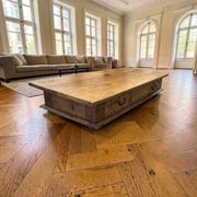 Table basse/table basse robuste vintage XL