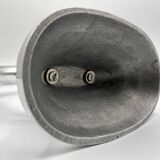 Modernist cast aluminum candle holder • 1980