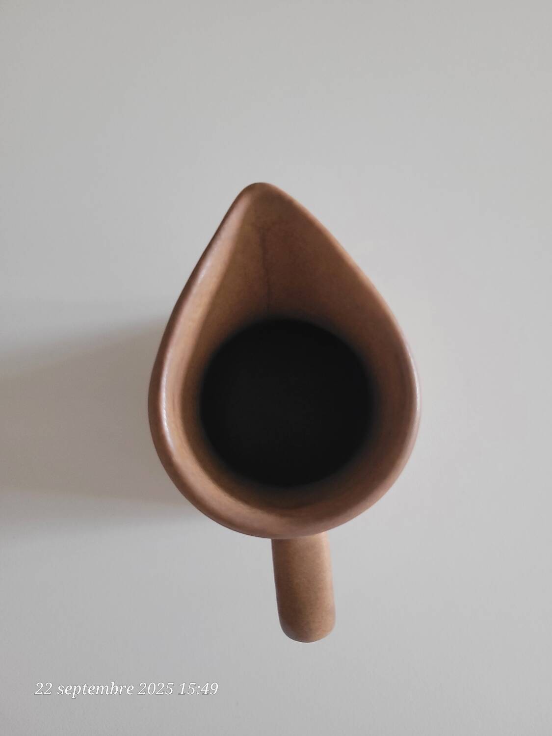 Stoneware milk jug