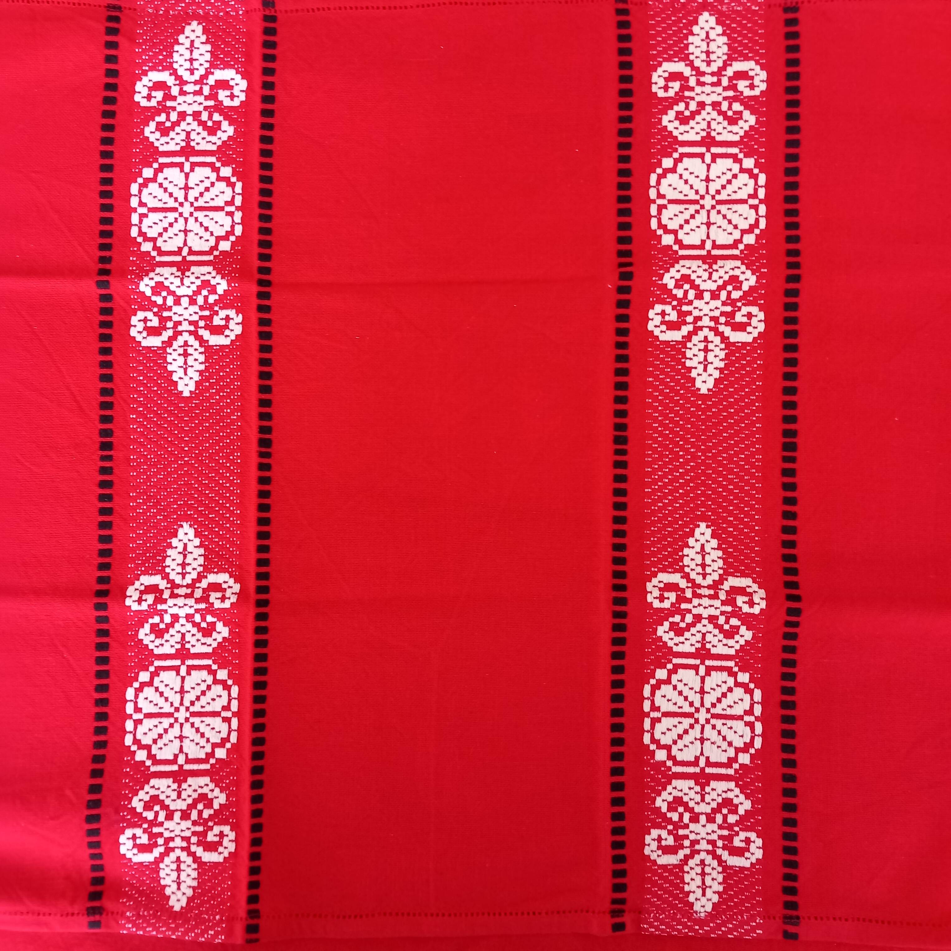 Grande nappe basque et 6 serviettes