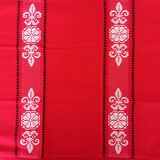 Large Basque tablecloth and 6 napkins