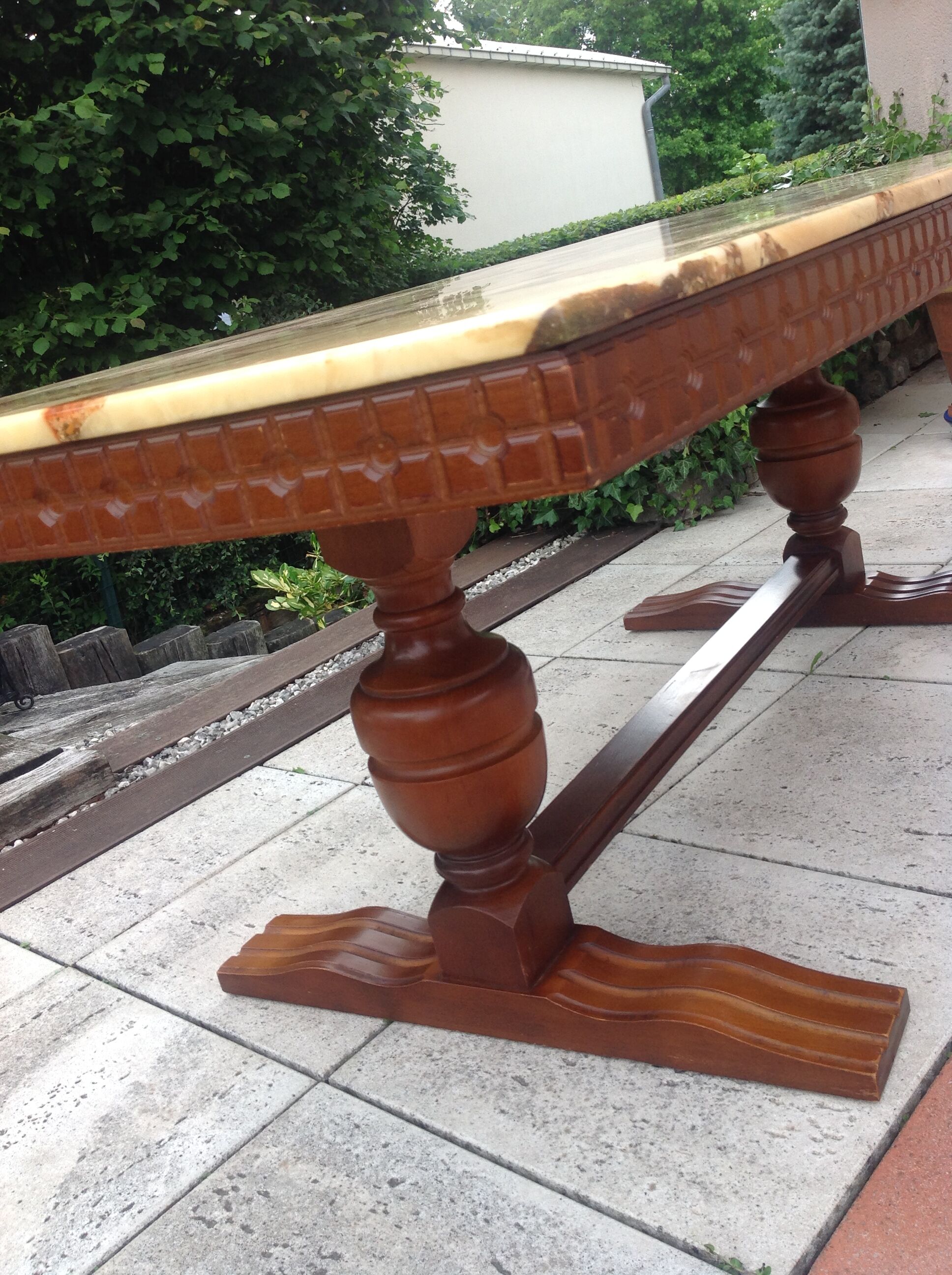 Vintage marble opus coffee table from the 60s-70s