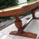 Table basse en opus de marbre vintage années 60-70