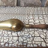 Old brass grocer's shovel or seed