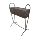 Planter in iron and perforated metal