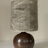 Vintage stoneware ceramic lamp from the 60s