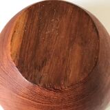 Asymmetrical teak bowl 60 years