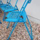 Lot of 5 Souvignet 1960 metal folding chairs