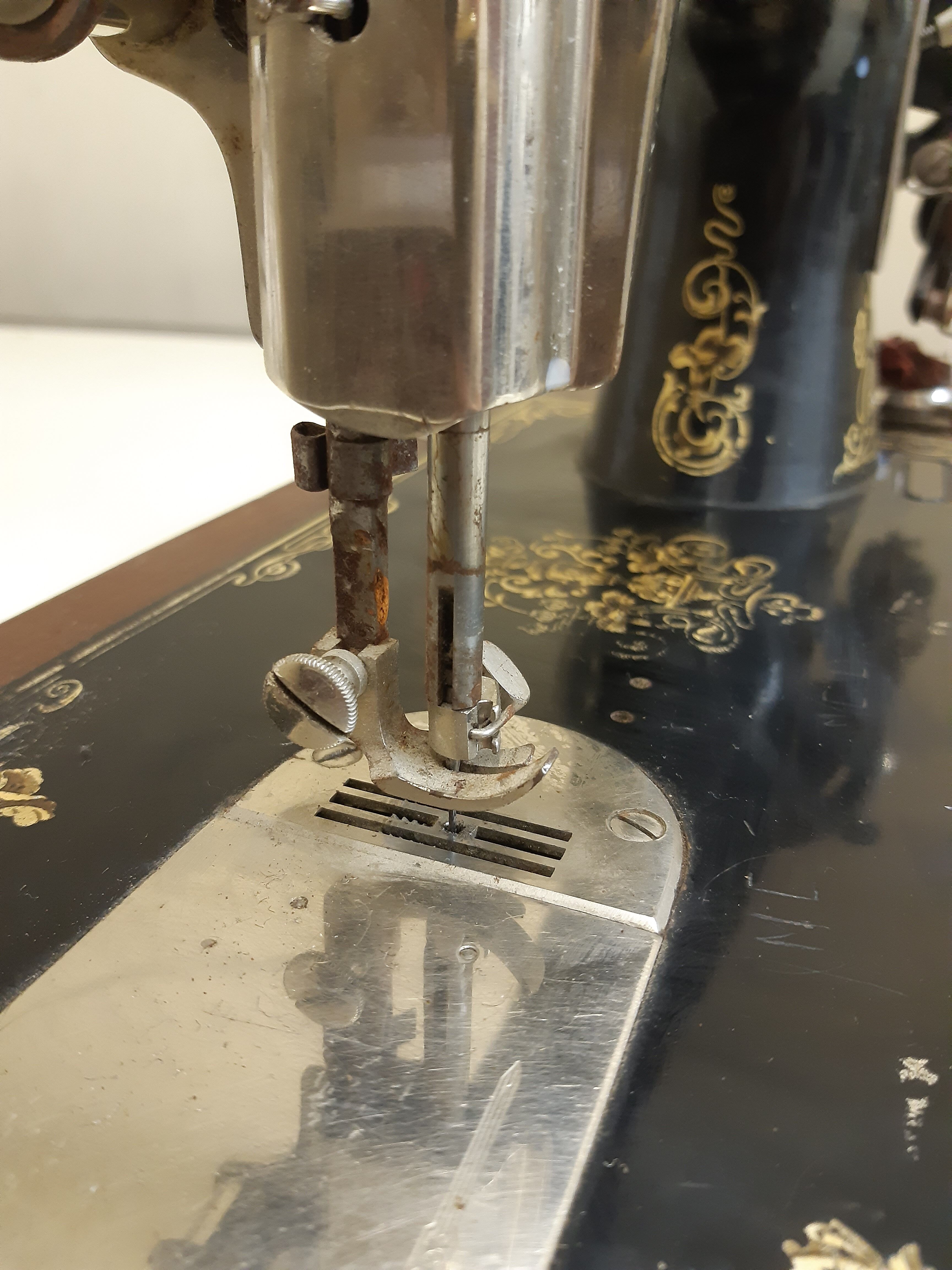 Old sewing machine