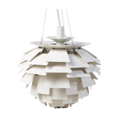 Scandinavian hanging lamp PH Artichoke bench. 84 cm, edition of the 70