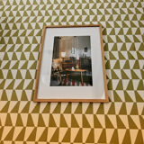 Finnish design interior framed photo in color