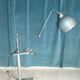 Atelier xxl industrial floor lamp with circa 1950 tablet phone holder