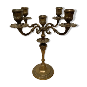 chandelier en bronze