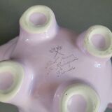 Théière éléphant rose de la faïencerie Sainte Radegonde