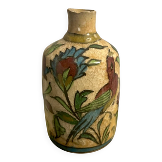 19th Century Persian Qajar ceramic bottle