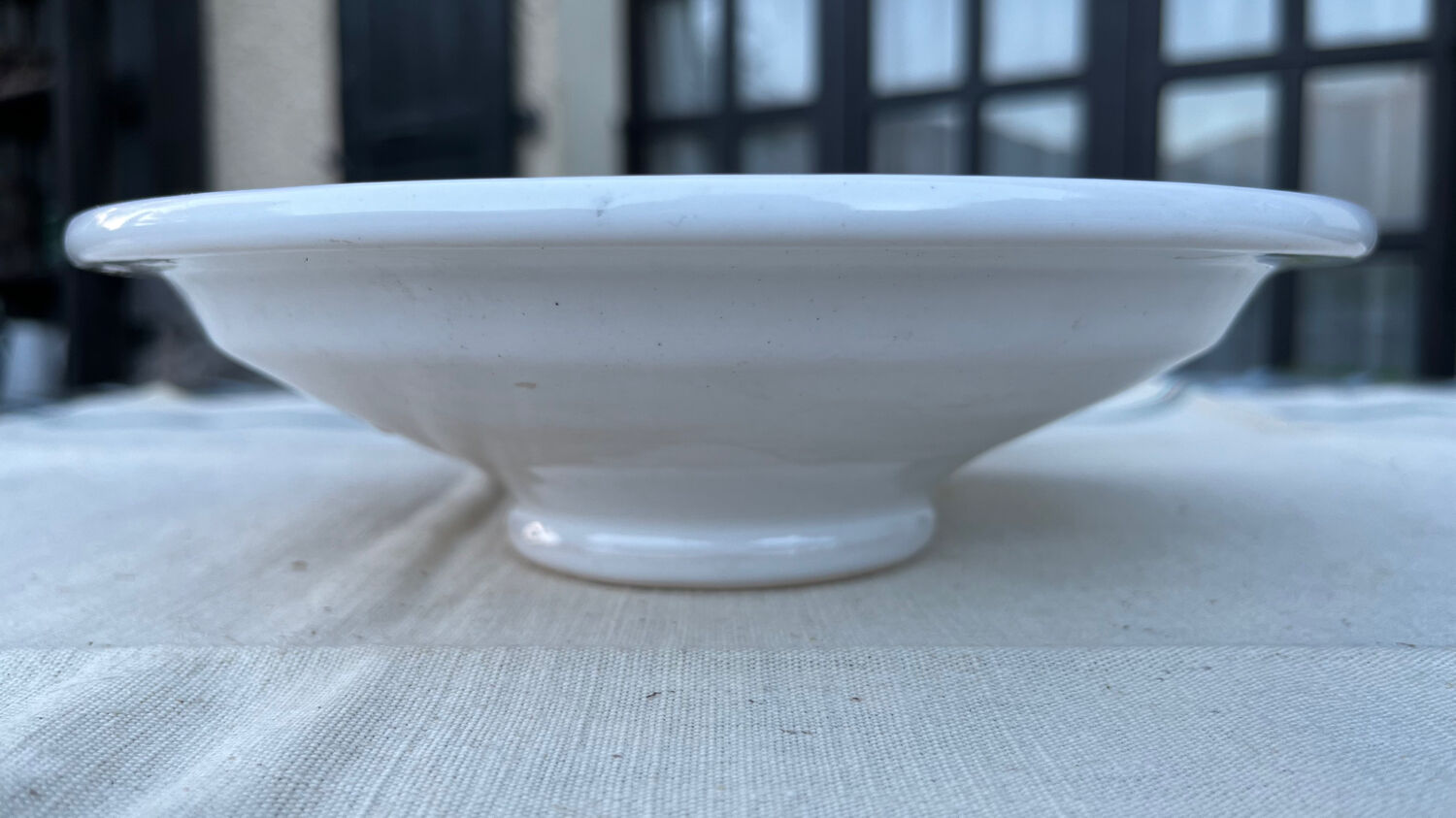 Vintage peacock standing bowl