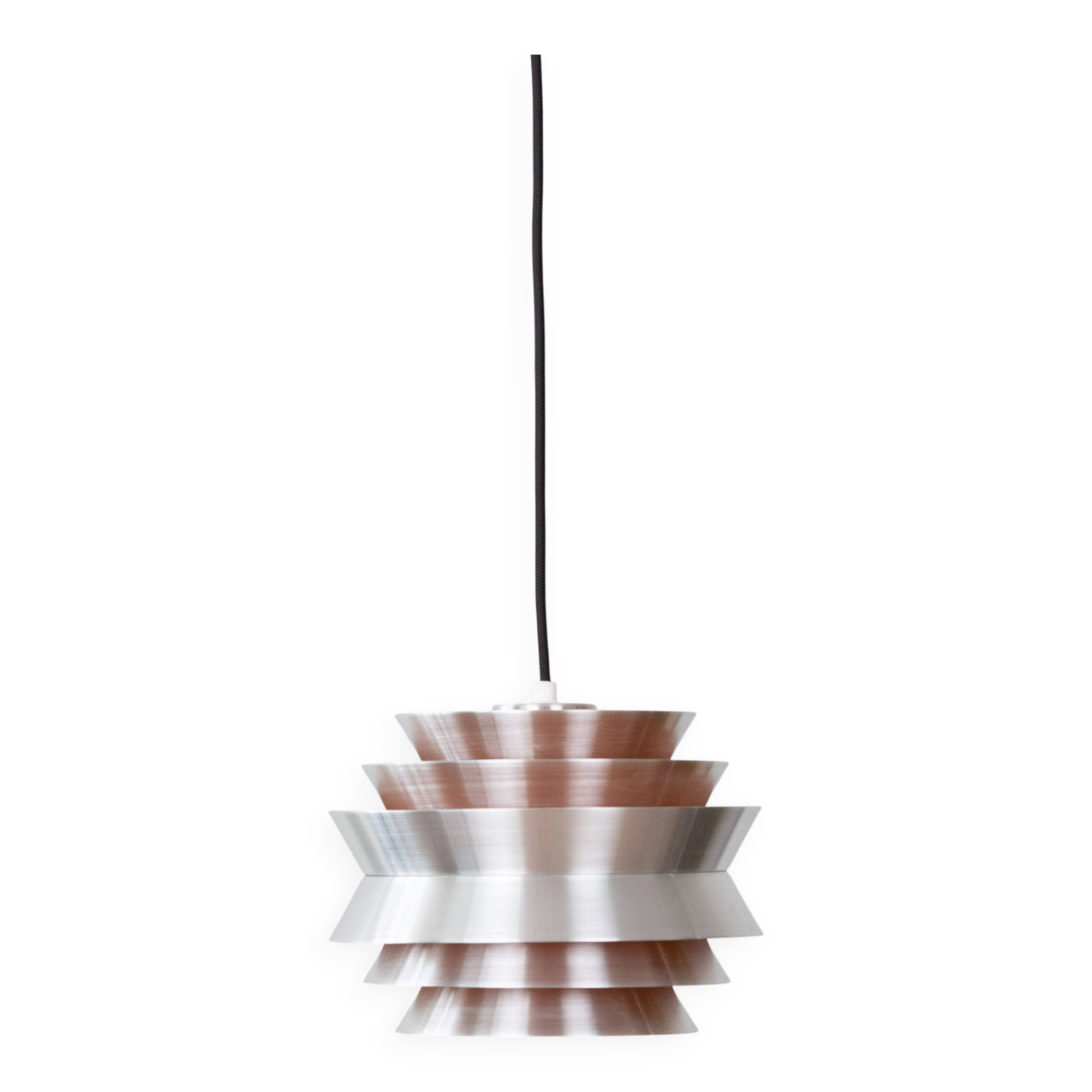Swedish vintage Trava pendant lamp by Carl Thore, Granhaga, 1960s