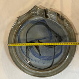 Ceramic large decorative plate