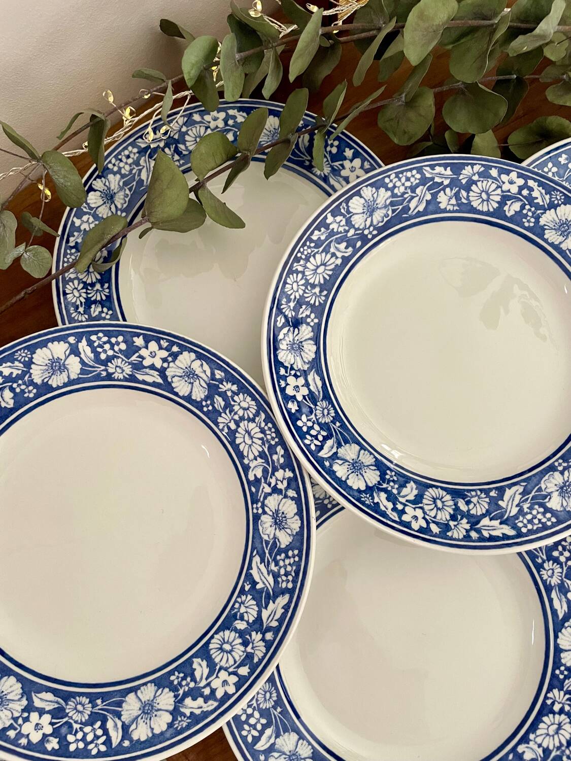 Vintage dessert plates