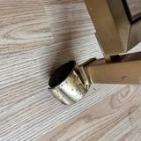 Glass and gold dessert