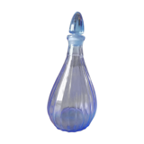 Carafe à liqueur bleu ciel