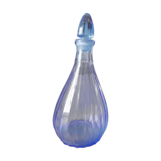 Sky blue liquor carafe