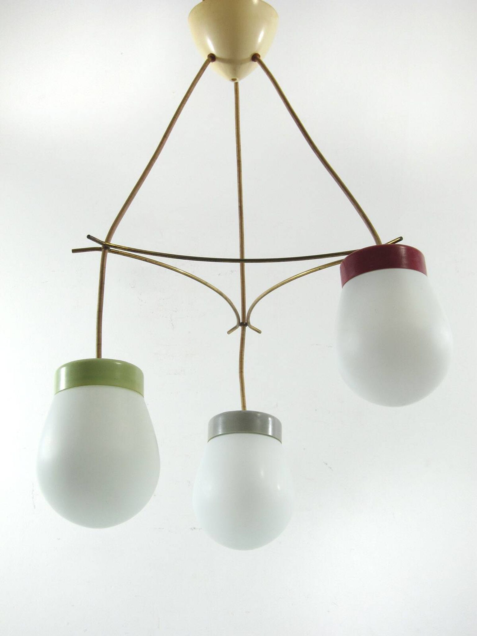 Mid-century design sixties vintage hanging light