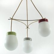 Mid-century design sixties vintage hanging light