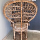 Fauteuil emmanuelle "peacock"