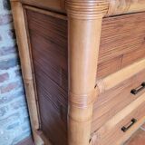 Bamboo chest of drawers