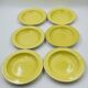 Set of 6 Keralux Boch deep plates