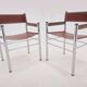 Pair of Rare Midcentury Tubular Design Armchairs, Germany, 1970s