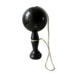 Bilboquet old lacquered black 18 cm