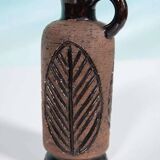 Ceramic vase with vintage design from Laholm, Sweden, 1960s vase.